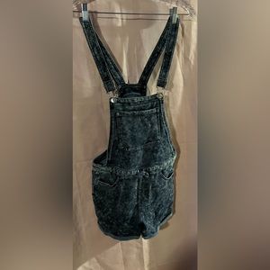 Justice jeans shorts overalls